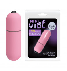 Розовая вибропуля с 10 режимами вибрации