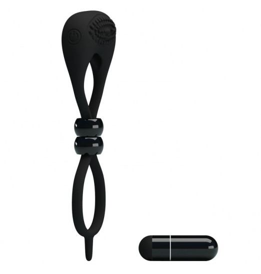 Эрекционное кольцо-лассо Locker с вибрацией