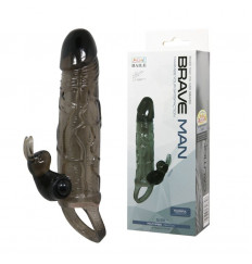 Удлиняющая дымчатая насадка с вибрацией