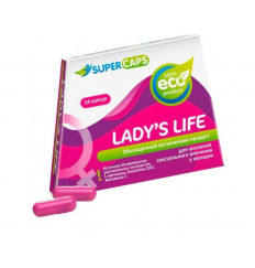 Возбуждающие капсулы Ladys Life - 14 капсул (0,35 гр.)