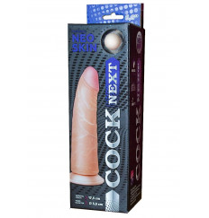 Фаллоимитатор COCK NEXT 6  с присоской - 17,5 см.