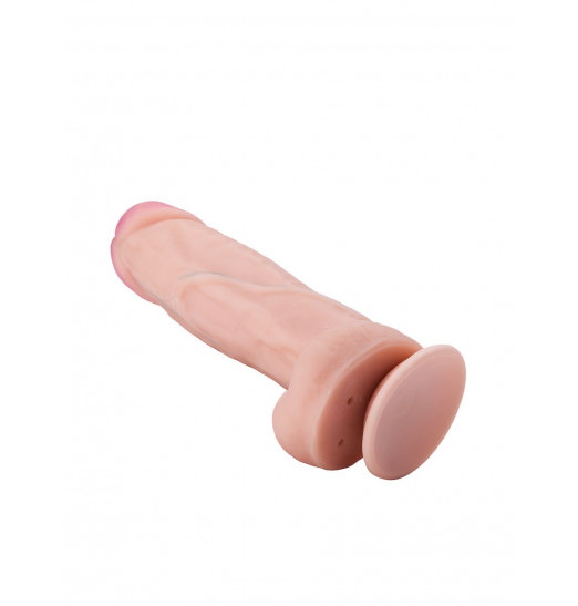 Фаллоимитатор HUMAN FORM с подошвой-присоской - 21,5 см. Фаллоимитатор HUMAN FORM с подошвой-присоской - 21,5 см.