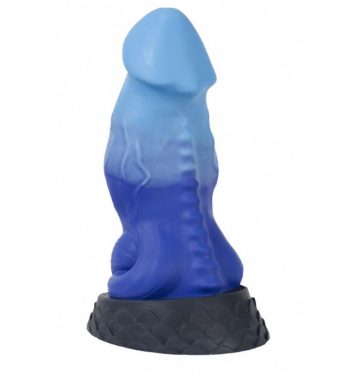 Синий фаллоимитатор Ночная Фурия Large+ - 26 см. Синий фаллоимитатор Ночная Фурия Large+ - 26 см.