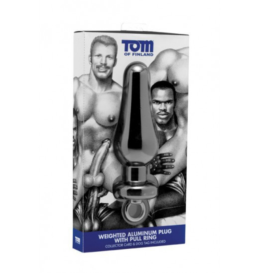 Анальная пробка с ограничителем и кольцом - 17 см.