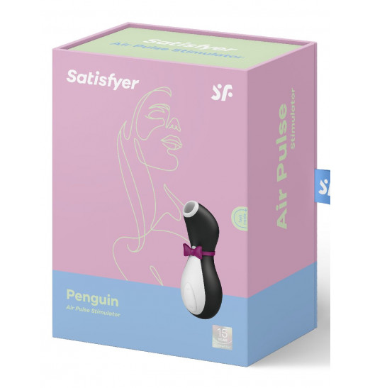 Вакуум-волновой бесконтактный стимулятор клитора Satisfyer Penguin