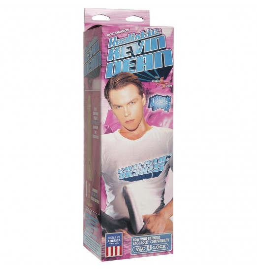Фаллоимитатор Realistic Kevin Dean 12 Inch Cock with Removable Vac-U-Lock Suction Cup - 31,7 см.