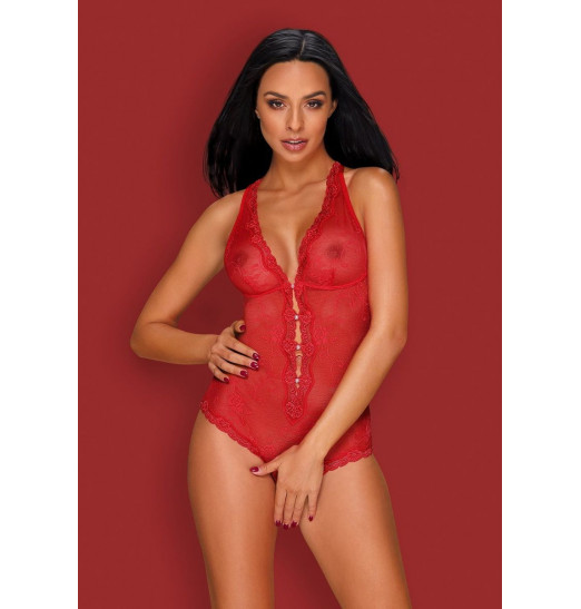 Кружевное боди Fiorenta с интимным доступом