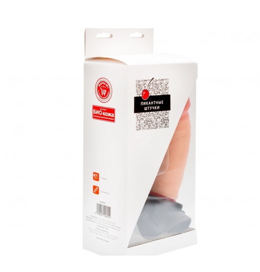 Женский страпон из био-кожи - 15 см. Женский страпон из био-кожи - 15 см.