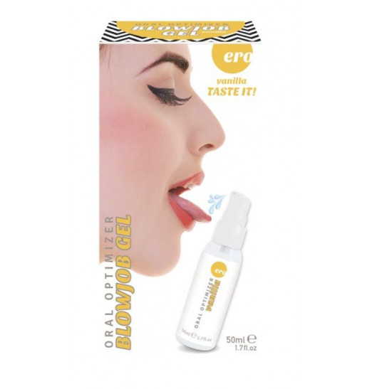 Увлажняющий гель для орального секса с ароматом ванили - 50 мл. Увлажняющий гель для орального секса с ароматом ванили - 50 мл.