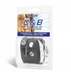 Утяжка для мошонки и пениса Cock Ring With 1  Ball Stretcher And Optional Weight Ring