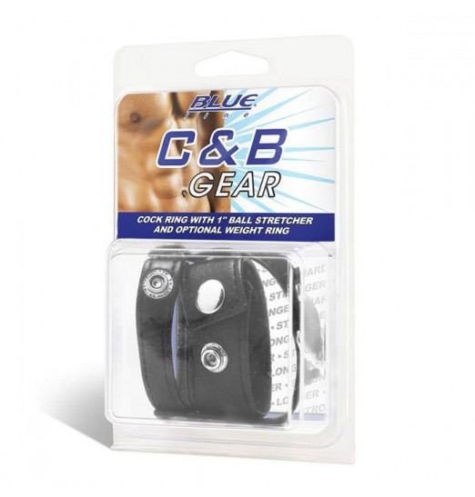 Утяжка для мошонки и пениса Cock Ring With 1 Ball Stretcher And Optional Weight Ring Утяжка для мошонки и пениса Cock Ring With 1 Ball Stretcher And Optional Weight Ring