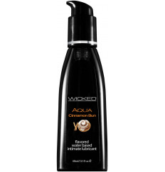 Лубрикант WICKED AQUA Cinnamon Bun с ароматом булочки с корицей - 60 мл. Лубрикант WICKED AQUA Cinnamon Bun с ароматом булочки с корицей - 60 мл.