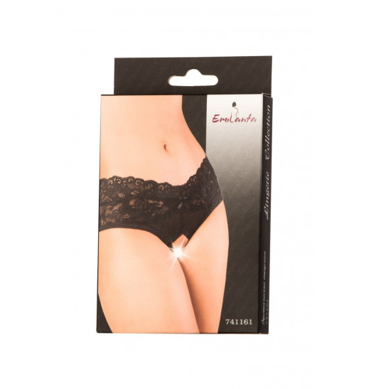 Эротические трусики из кружева с интимным доступом
