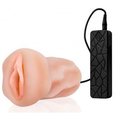 Мастурбатор-вагина REALSTUFF VIBRATING MASTURBATOR PUSSY с вибрацией