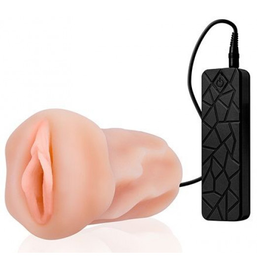 Мастурбатор-вагина REALSTUFF VIBRATING MASTURBATOR PUSSY с вибрацией