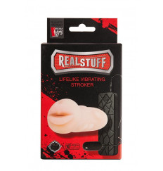 Мастурбатор-ротик с вибрацией REALSTUFF VIBRATING MASTURBATOR MOUTH