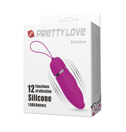 Виброяйцо Edwina с 12 функциями вибрации Виброяйцо Edwina с 12 функциями вибрации