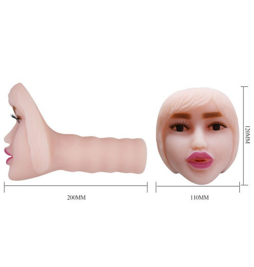 Мастурбатор-ротик с вибрацией Passion Lady Мастурбатор-ротик с вибрацией Passion Lady