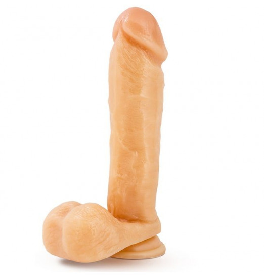 Телесный фаллоимитатор на присоске Hung Rider Mitch - 22,86 см. Телесный фаллоимитатор на присоске Hung Rider Mitch - 22,86 см.