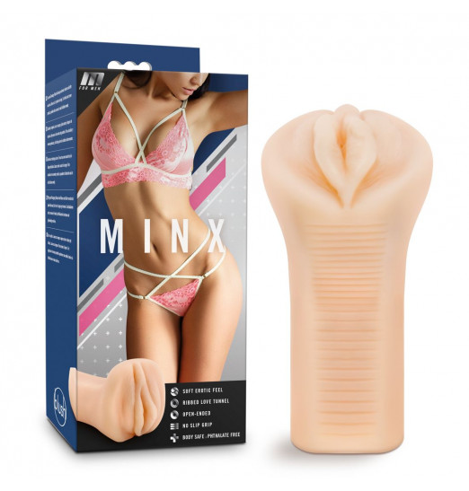 Телесный мастурбатор-вагина M for Men Minx
