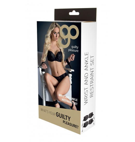 Регулируемые манжеты на запястья и лодыжки с лентами для фиксации