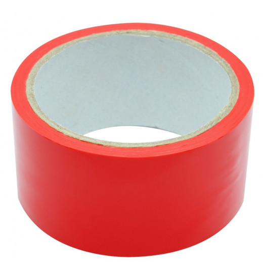 Красный скотч для связывания Bondage Ribbon - 18 м. Красный скотч для связывания Bondage Ribbon - 18 м.