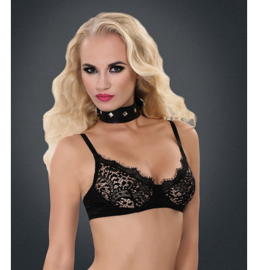 Полиуретановый ошейник с пуклями и D-кольцами Collar with Studs