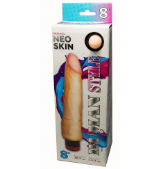 Вибромассажёр HUMAN STYLE 8  без мошонки - 20,3 см.