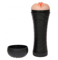 Мастурбатор-вагина Lolita в тубе c вибрацией