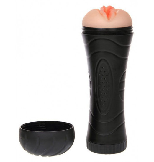 Мастурбатор-вагина Lolita в тубе c вибрацией