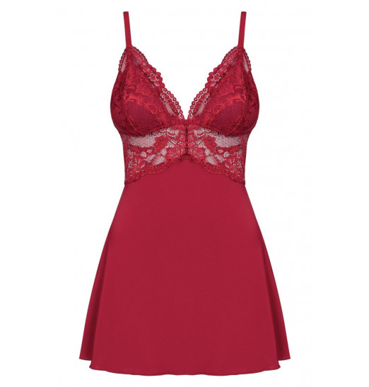 Коротенький бэби-долл с кружевным верхом