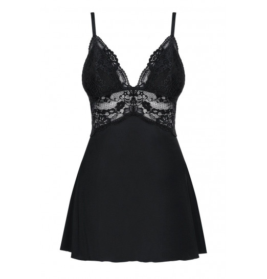 Коротенький бэби-долл с кружевным верхом