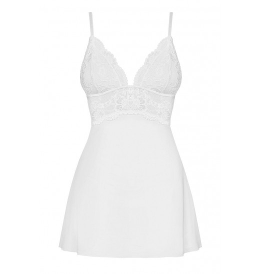 Коротенький бэби-долл с кружевным верхом