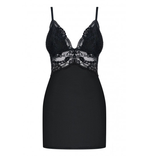 Облегающая сорочка с кружевами на лифе Облегающая сорочка с кружевами на лифе