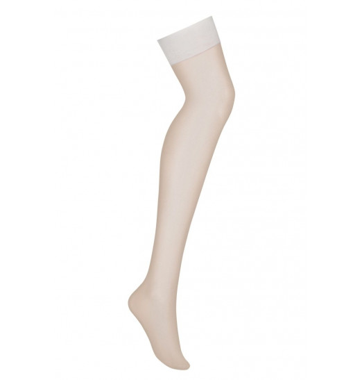 Классические чулки с гладкой плотной резинкой