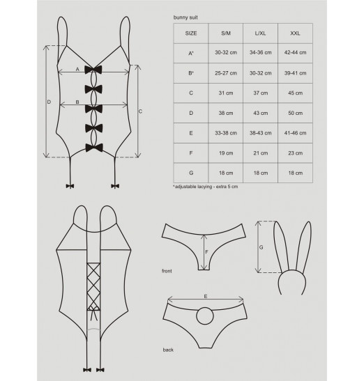 Костюм озорной зайки Bunny