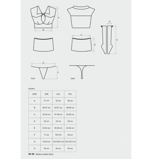 Костюм студентки Student