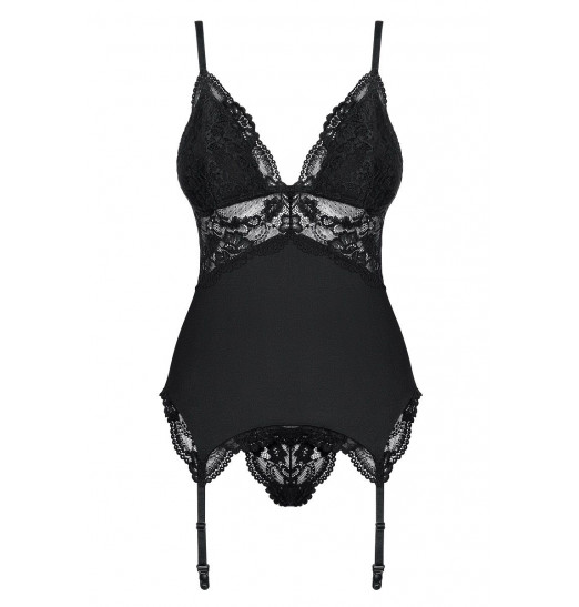 Эластичный корсаж с кружевом Эластичный корсаж с кружевом