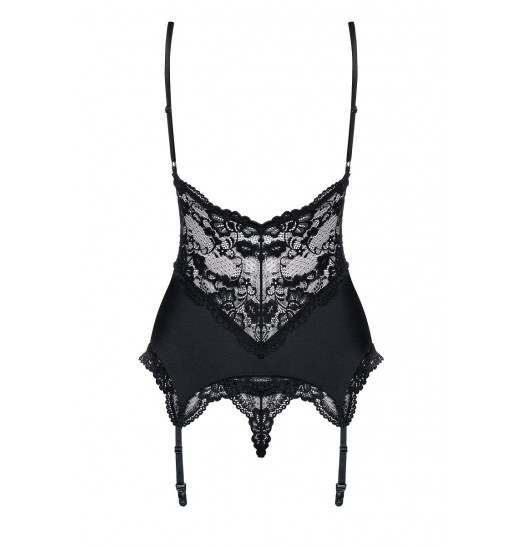 Эластичный корсаж с кружевом Эластичный корсаж с кружевом