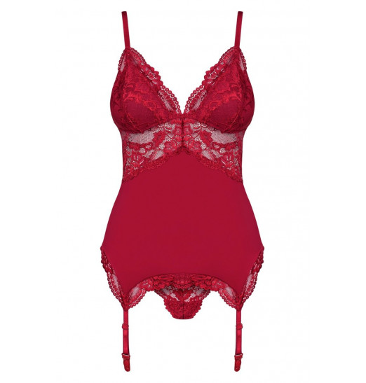 Эластичный корсаж с кружевом Эластичный корсаж с кружевом