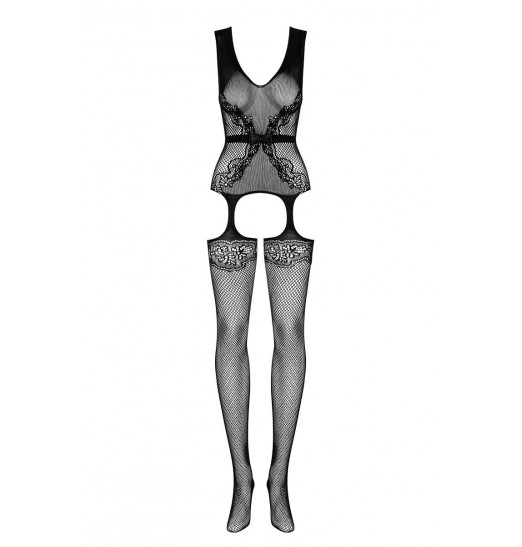 Красивый кэтсьюит с ажурным узором Красивый кэтсьюит с ажурным узором