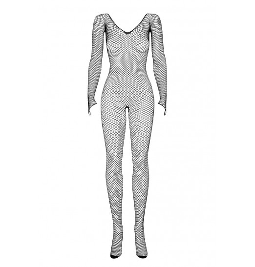 Чарующий комбинезон из эластичной сетки