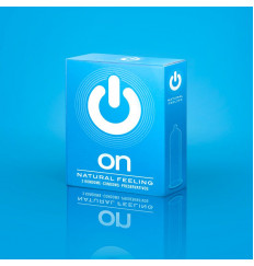 Классические презервативы ON) Natural feeling - 3 шт. Классические презервативы ON) Natural feeling - 3 шт.