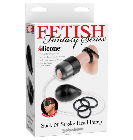 Компактная помпа-насос для головки Suck N’ Stroke Head Pump