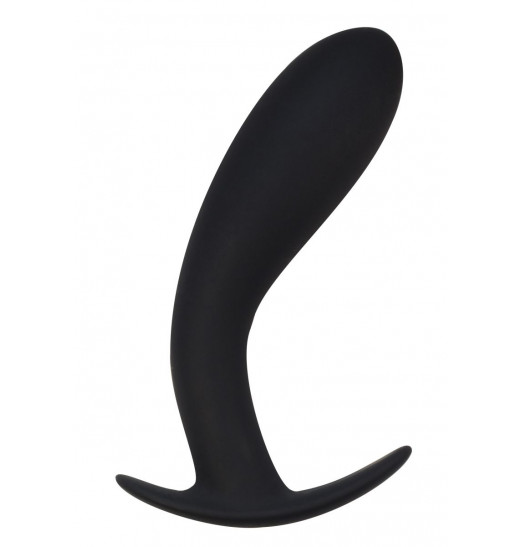 Чёрная анальная пробка Strong Force Anal Plug - 13,5 см. Чёрная анальная пробка Strong Force Anal Plug - 13,5 см.