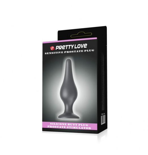 Анальная пробка на присоске среднего размера Sensitive Prostate Plug - 14 см. Анальная пробка на присоске среднего размера Sensitive Prostate Plug - 14 см.