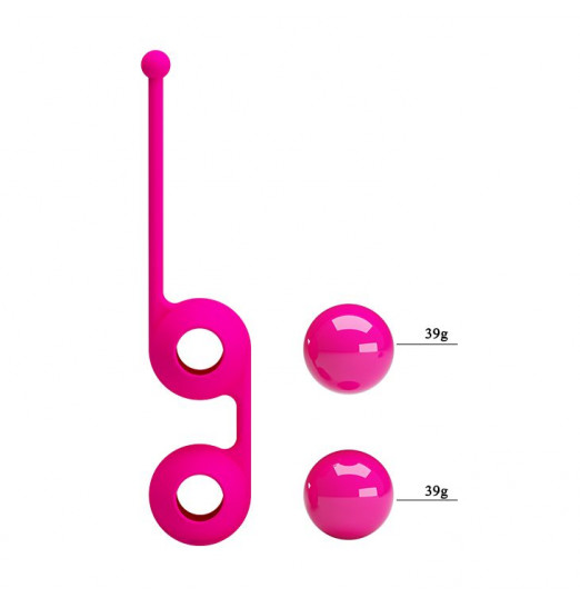Ярко-розовые вагинальные шарики Kegel Tighten Up III Ярко-розовые вагинальные шарики Kegel Tighten Up III