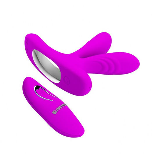 Универсальный вибромассажер Magic Fingers с пультом ДУ