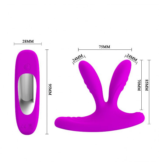 Универсальный вибромассажер Magic Fingers с пультом ДУ