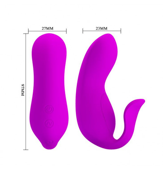 Вибромассажёр для пар с пультом ДУ